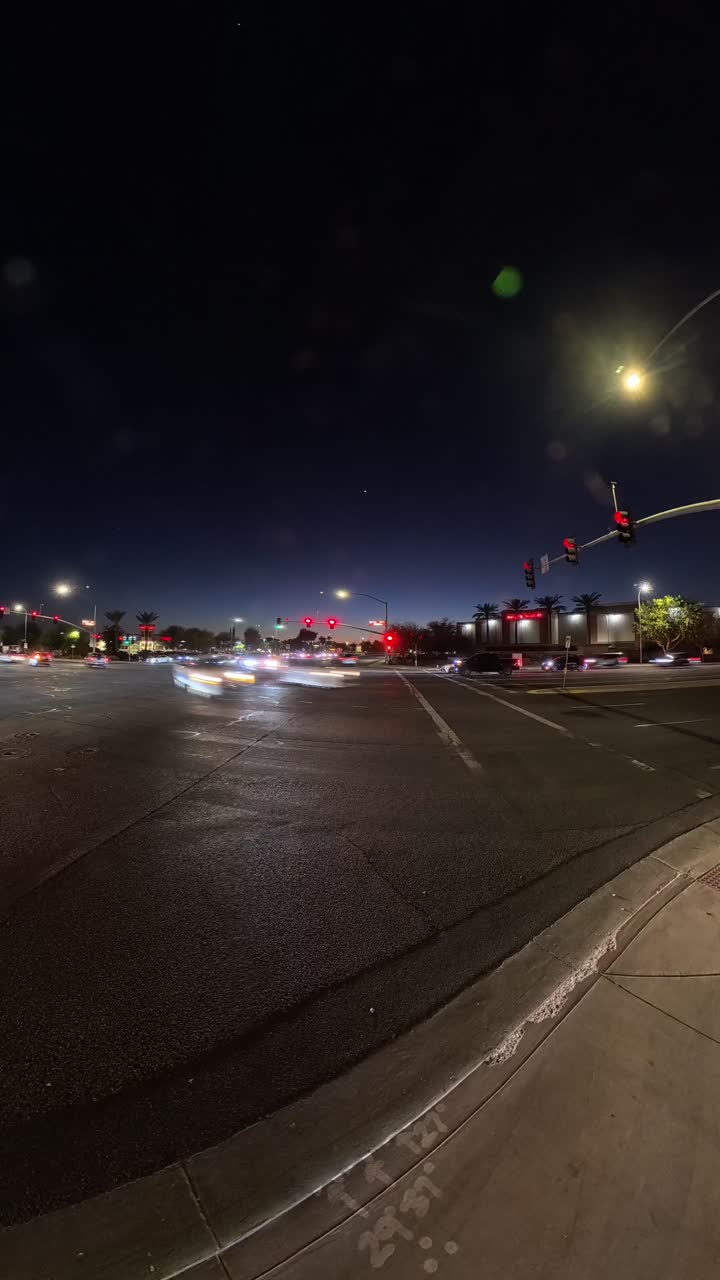 Time Lapse of Gilbert and Germann street junction in Arizona.