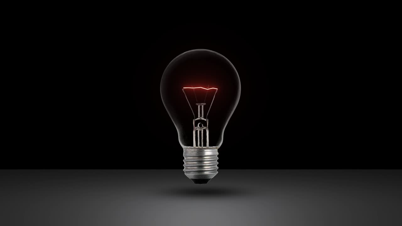 Green energy concept of the bulb