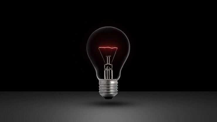 Green energy concept of the bulb