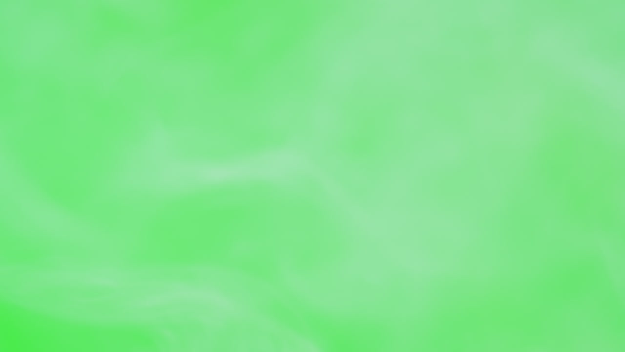 Green Background with Soft Smoke Effect