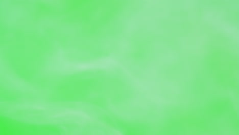 green background with soft smoke effect