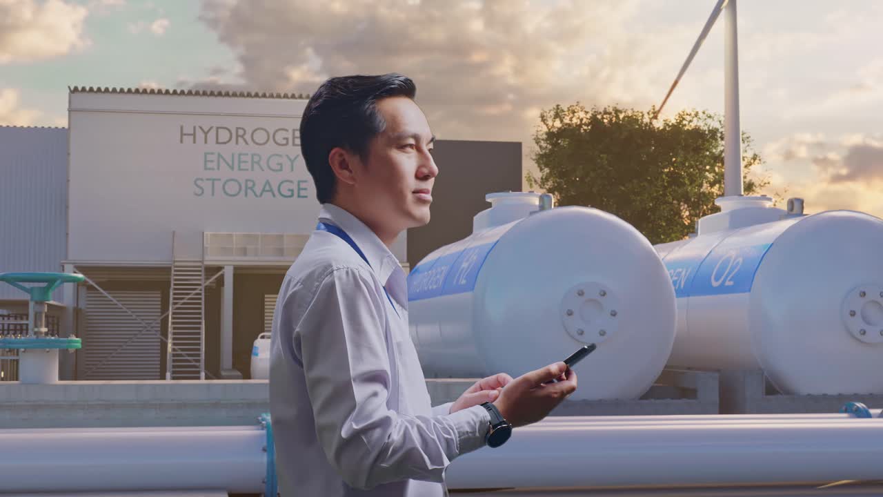 수소 에너지 저장 시설의 엔지니어