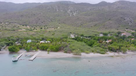 Shoreline-and-coastline-of-Bahia-de-Ocoa-Bay-in-Dominican-Republic