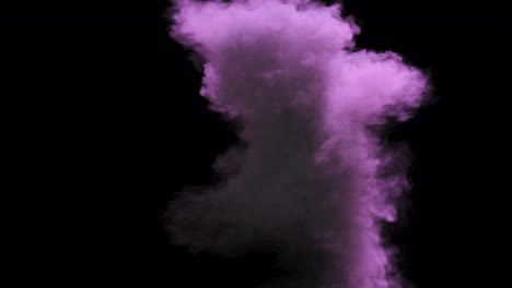 purple smoke cloud