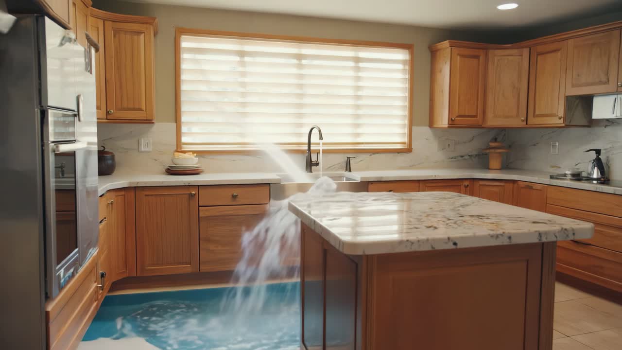 Flooded Kitchen
