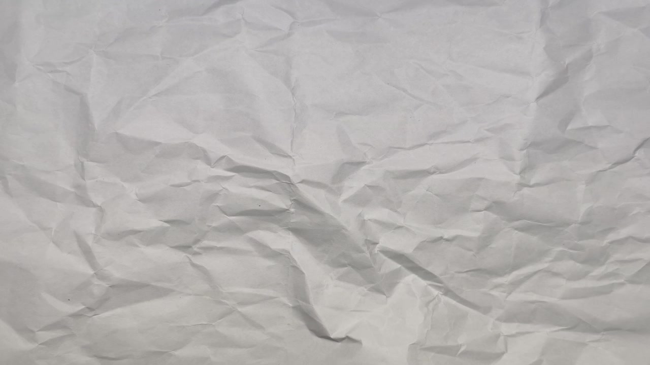Texture of White Crumpled Paper Background