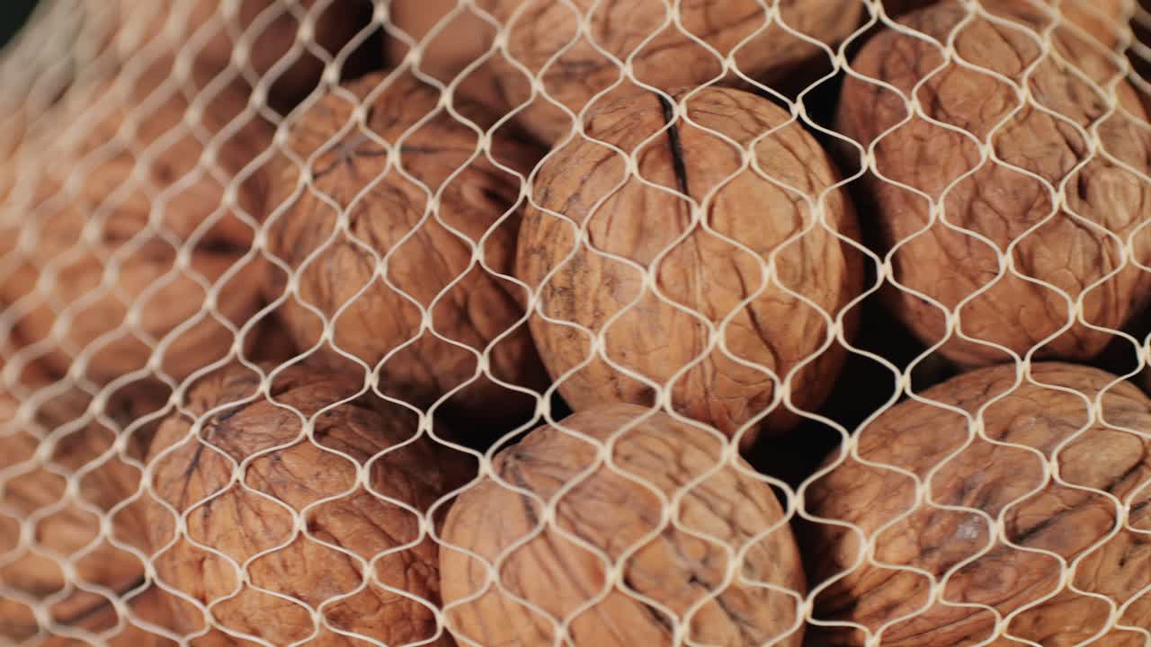 Walnuts in Mesh Bag