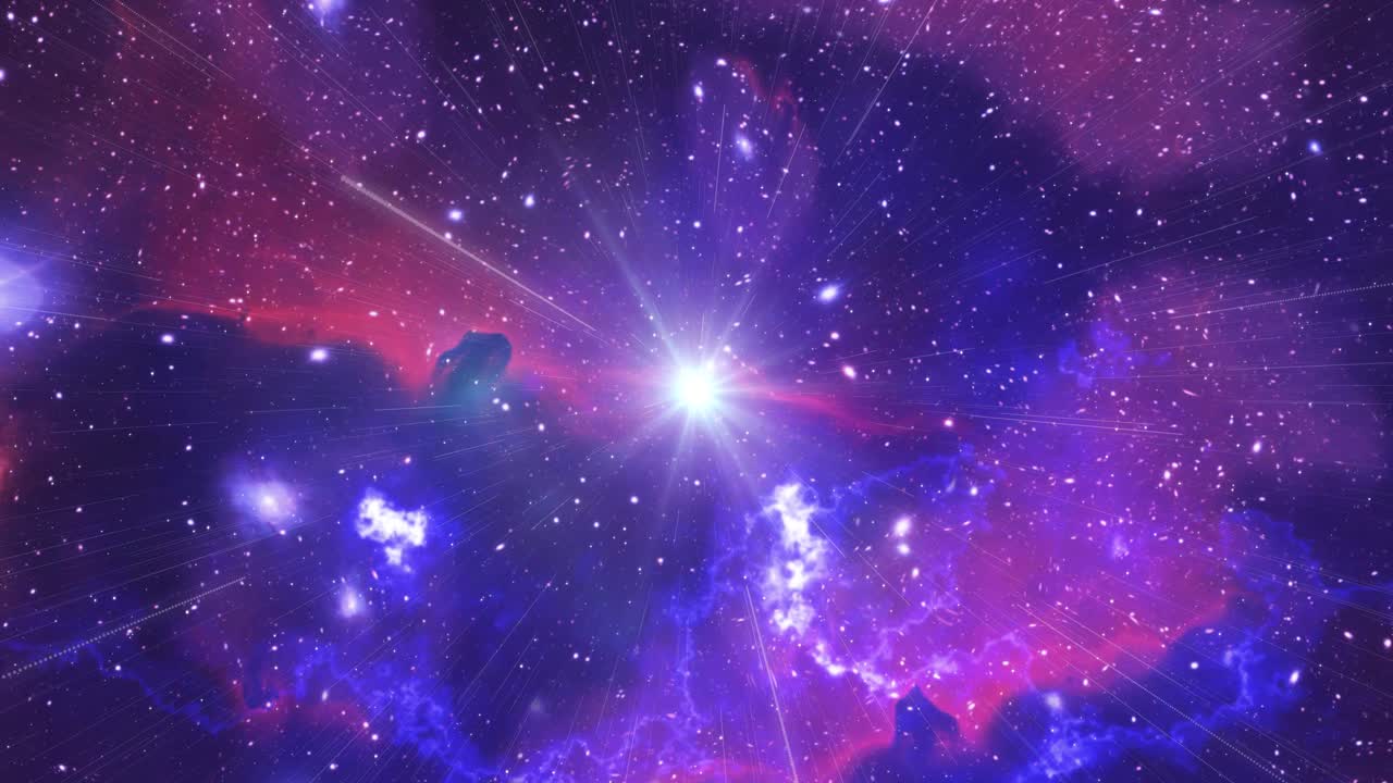 animación 4k cg - explorando el espacio exterior