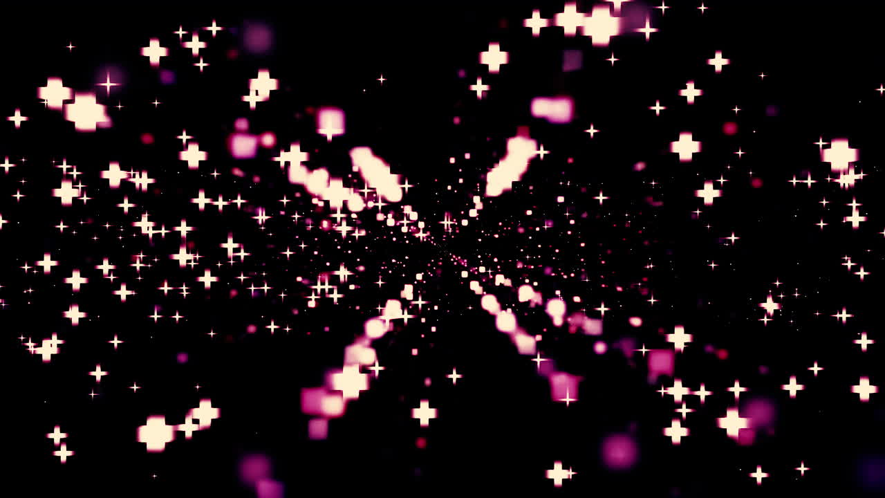 추상적인 분홍색과 색 폭발 플러스 기호 배경