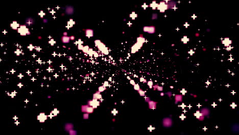 abstracto rosa y blanco explotando más fondo de signo