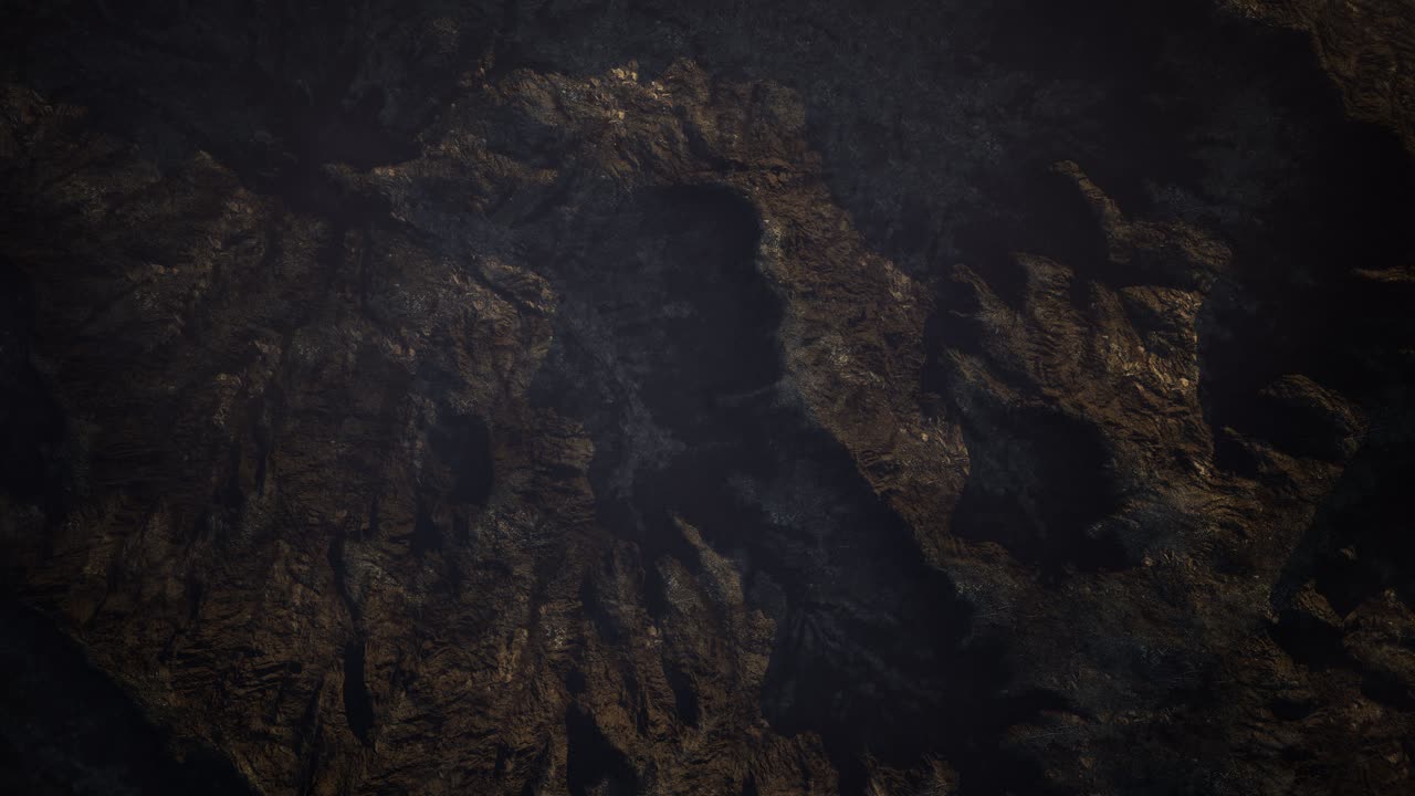 vista dall'alto del canyon di red rock