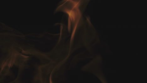 abstract fire and smoke