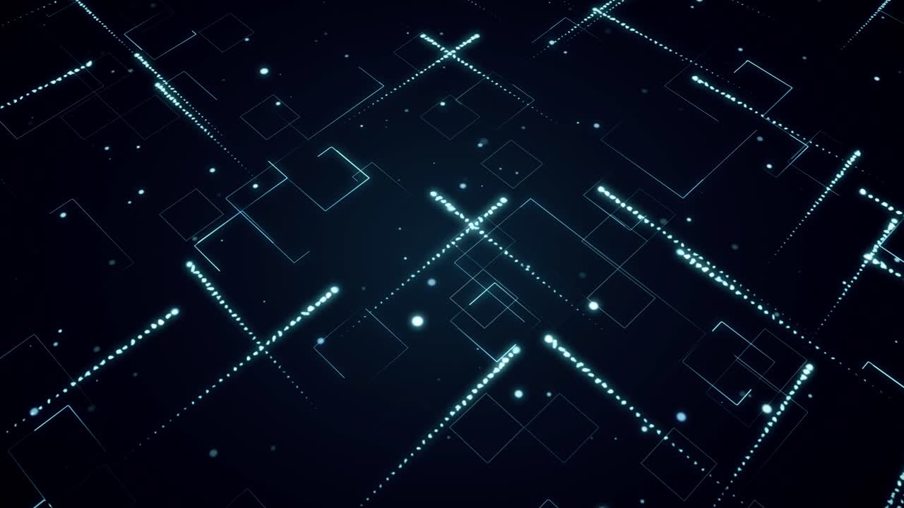 Abstract Data Technology Network Background