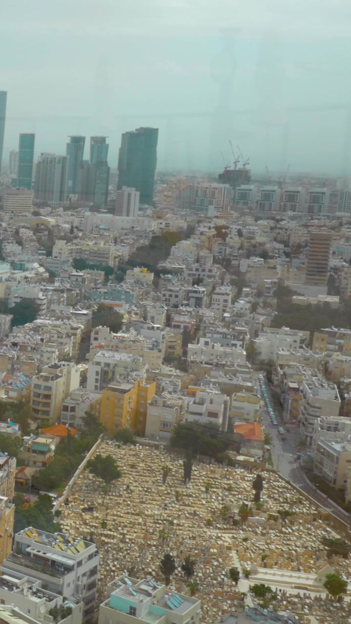 Panorama diurno di Tel Aviv, Israele