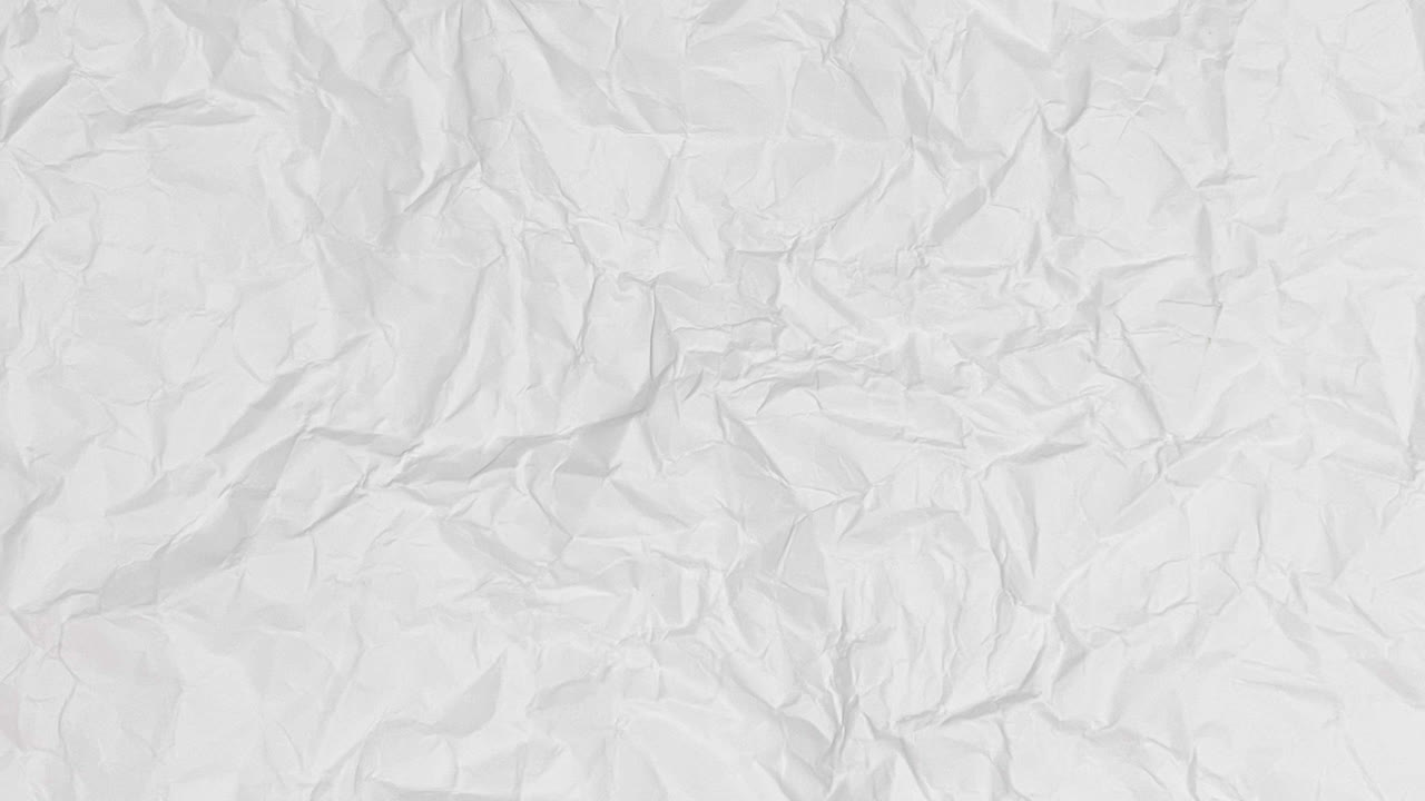 Animated Crumpled Paper Tearing Transition with Green Screen