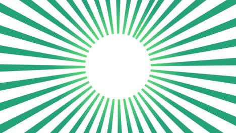 el fondo verde del vórtice de dibujos animados