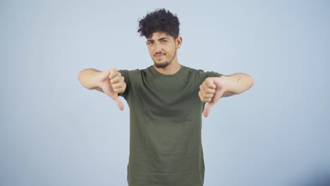 Man-looking-at-camera-with-a-negative-expression.