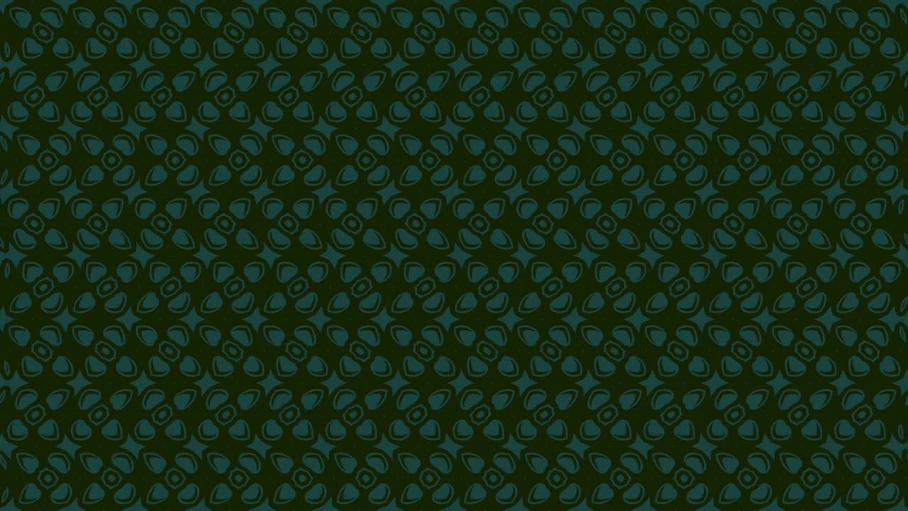 Colored pattern on a minimal black background.