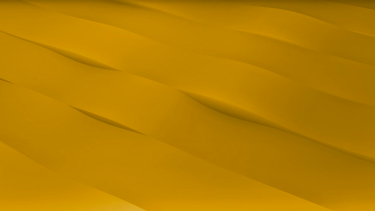 superficies onduladas amarillas que se mueven en direcciones opuestas en un bucle continuo