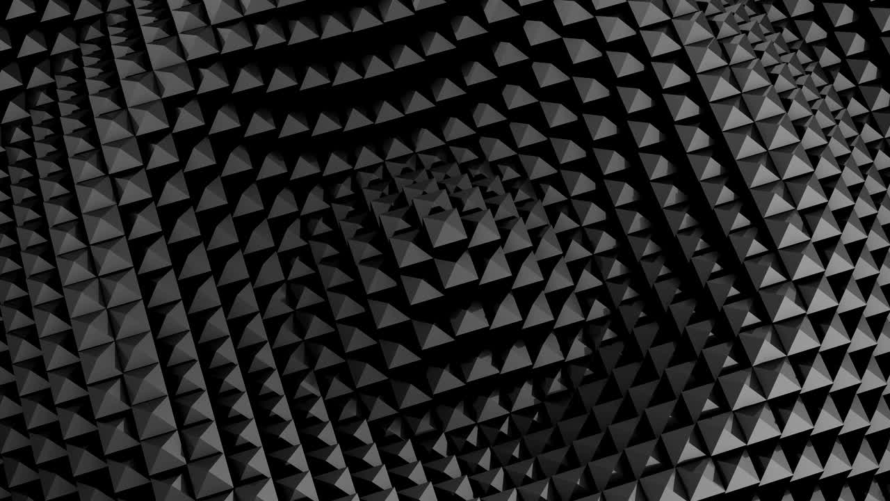 i quadrati formavano un'onda.