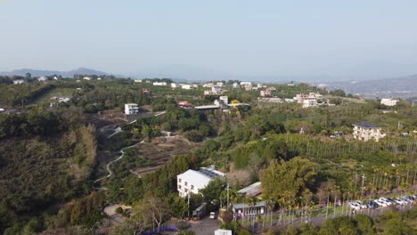 la vista aerea de taichung