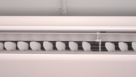 close-up of an air conditioner unit