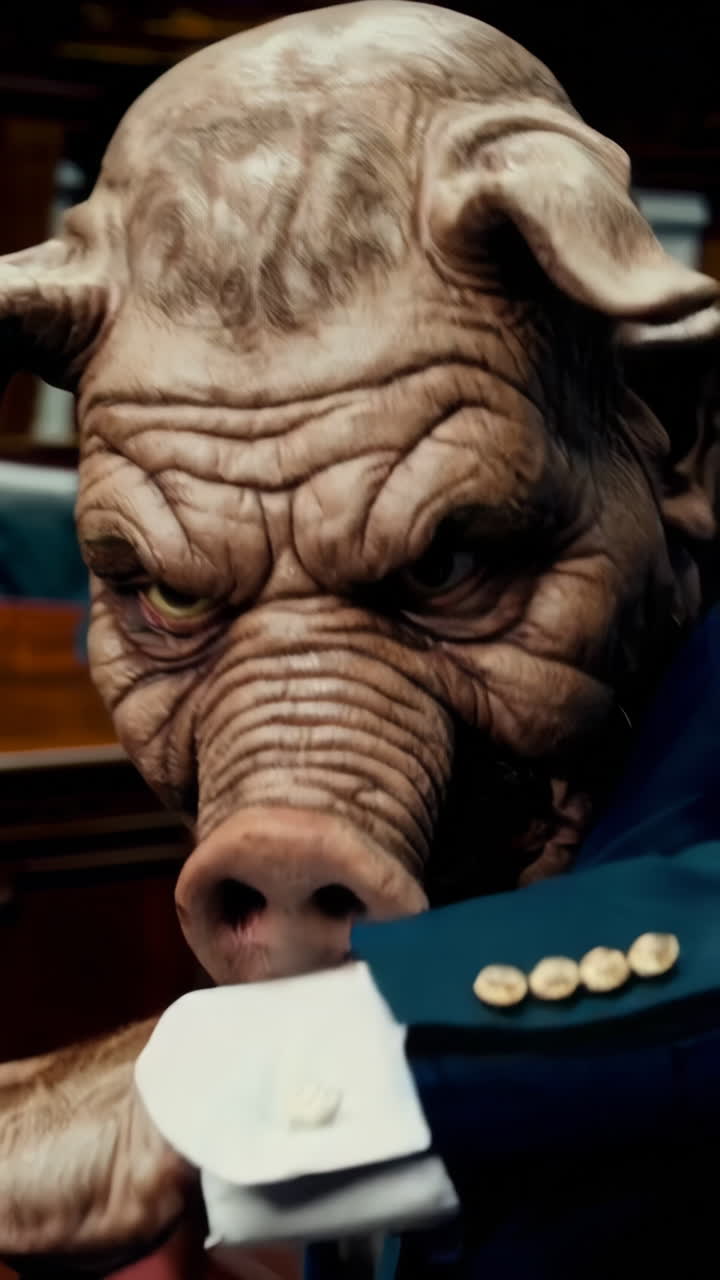 Political Pigs in Parliament