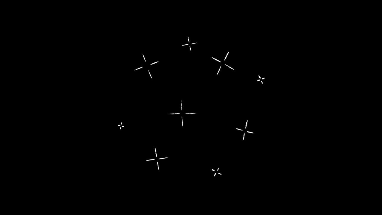 스파클러스 1 크타임 프로어스 (sparkles 1-quicktime prores) - 알파와 함께