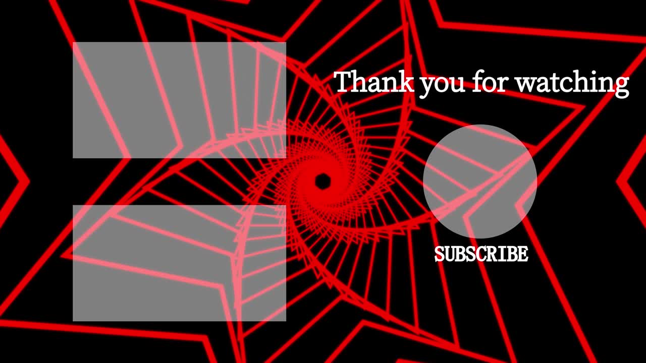 모양 연속 진행 끝 카드 끝 화면 모션 그래픽