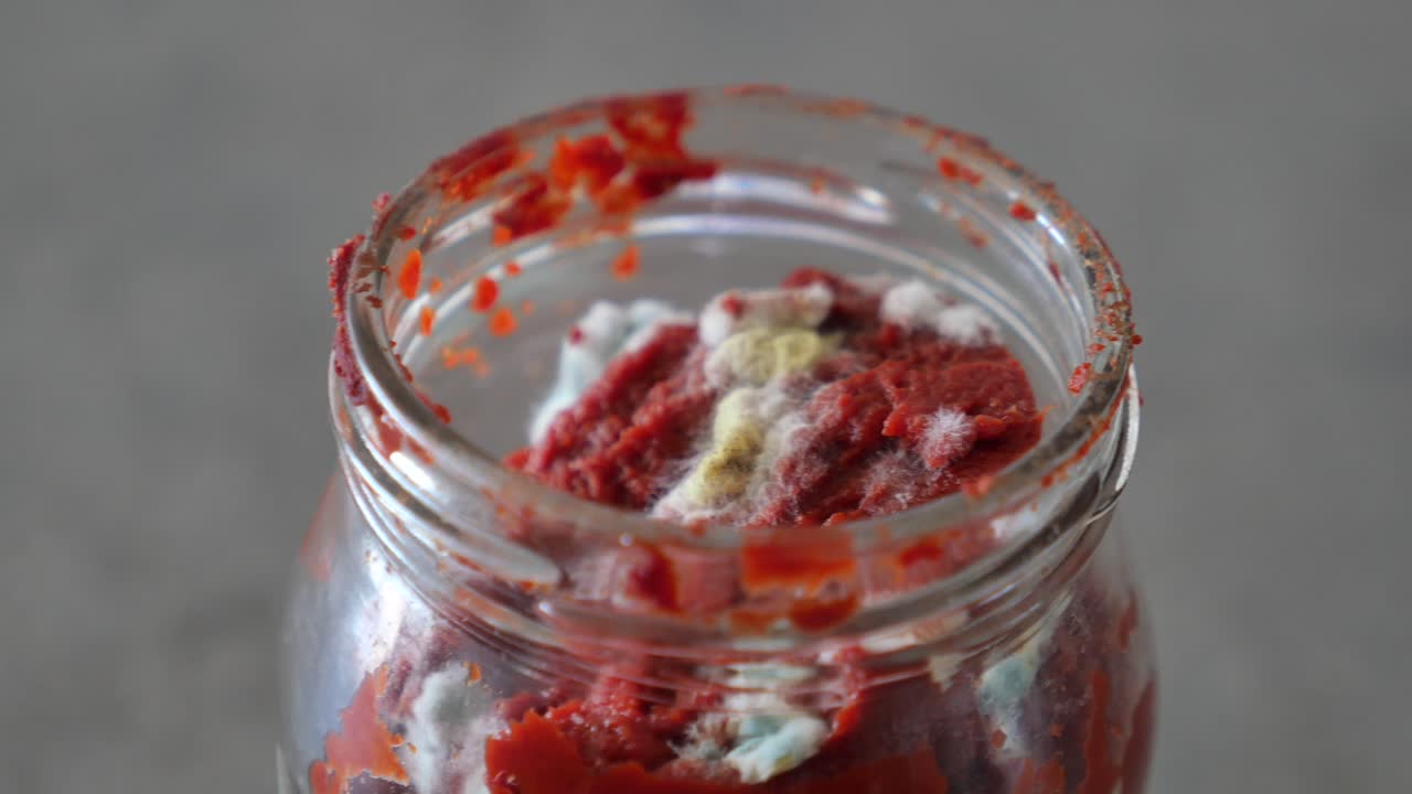 항아리 에 은 토마토 페이스트