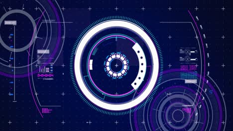 Animation-of-scopes-scanning-and-data-processing-on-digital-screen