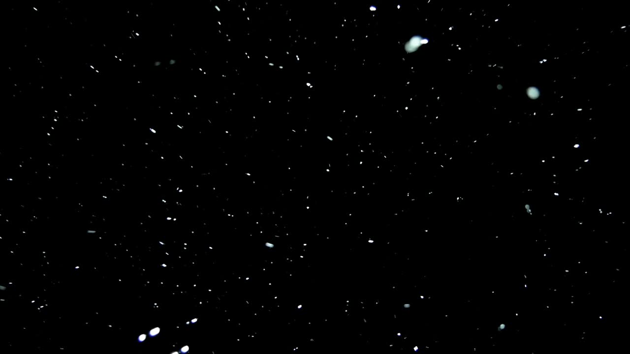 Lateral snowfall