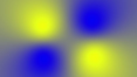 movimiento de colores de gradiente holográfico abstracto con cuatro colores diferentes