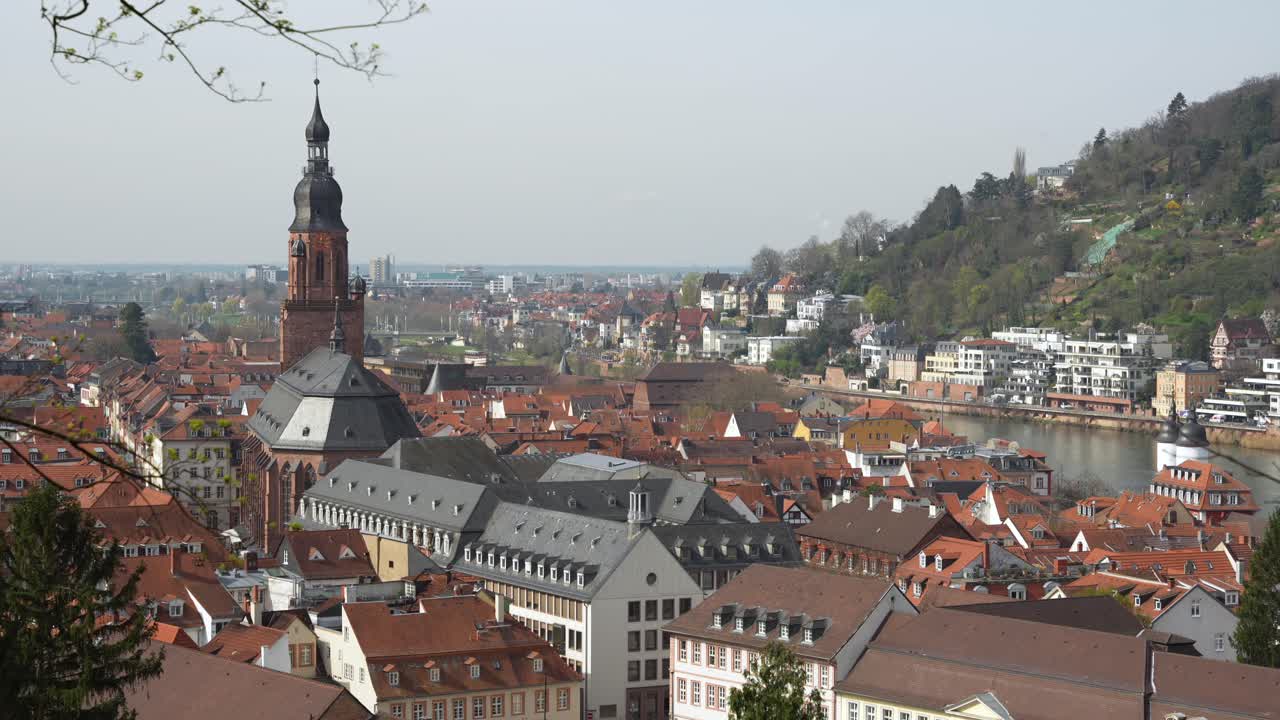 Centro storico e chiesa in Germania