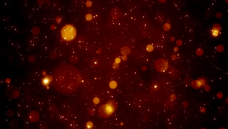 partículas de polvo abstracto luz bokeh títulos de movimiento bucle de fondo cinematográfico