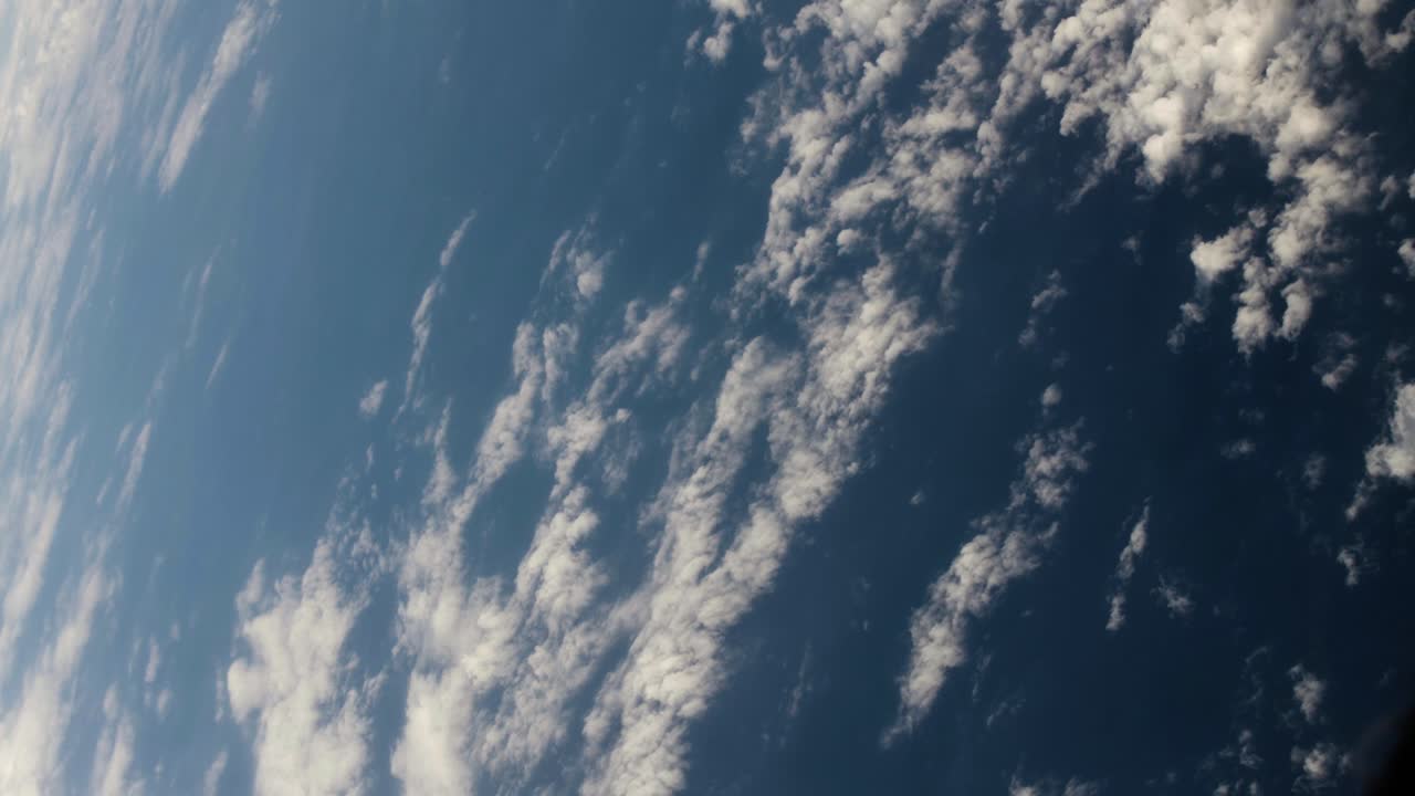 vista aérea del planeta tierra desde una nave espacial