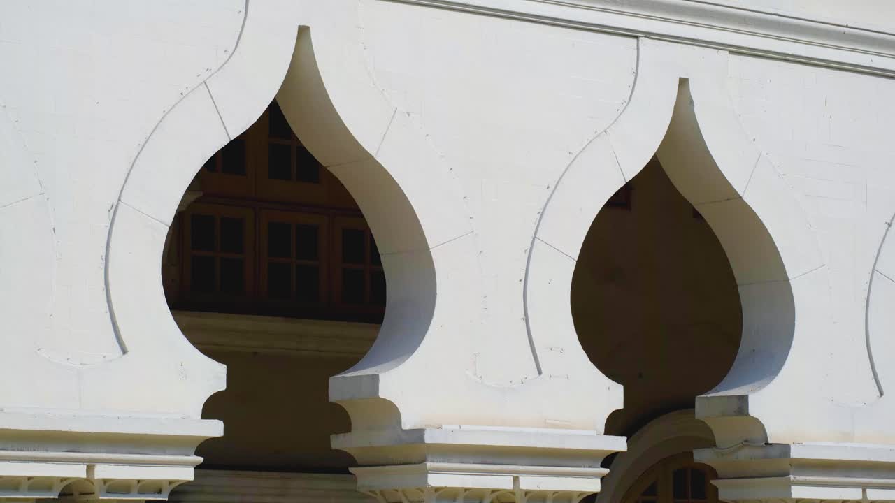 Islamic Architectural Detail: Intricate Arches and Stonework