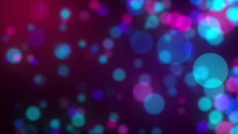 fondo abstracto con círculos transparentes de color bokeh. renderización 3d generada por computadora
