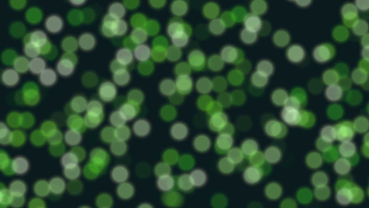 Abstract circle pattern on black background