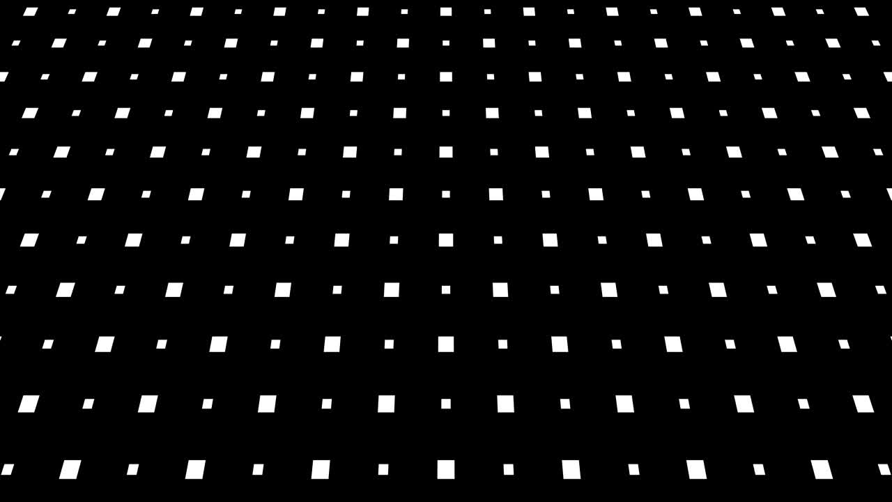 Graphic Pattern in Black and White that tilts up and moves.
