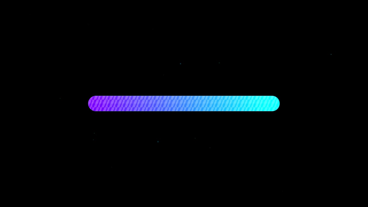 Animated Gradient Progress Bar Loading and Unloading