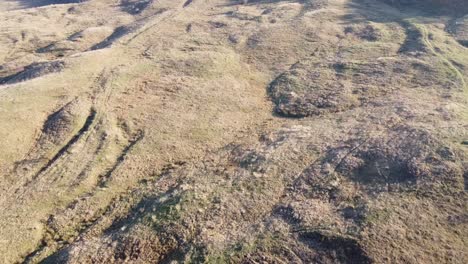 Aerial-view-of-hills-on-autumn-season