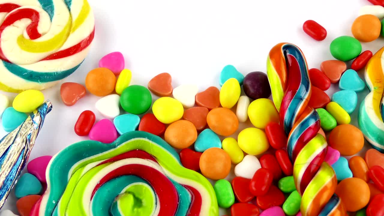 caramelo dulce gelatina y delicioso postre de azúcar