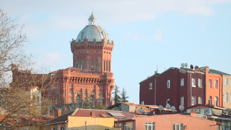 historic building in istanbul cityscape