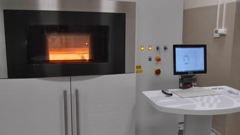 3d printing equipment in a laboratory setting