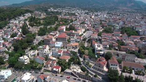 Vista-Aérea-Del-Casco-Antiguo-De-Patrás