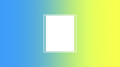 Bewegung-Geometrischer-Farbverlauf-Blaue-Und-Gelbe-Quadrate-Retro-Abstrakten-Hintergrund