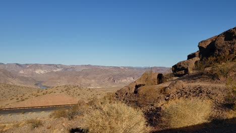 arizona highway panorama from the scenic byway