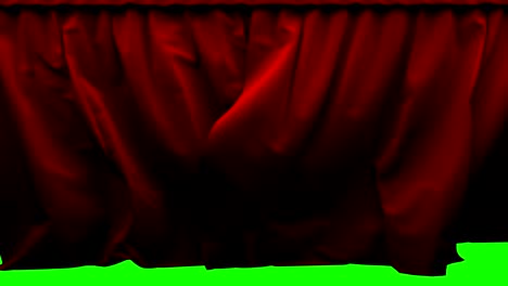 animation perfectly red curtain theater closing movement background