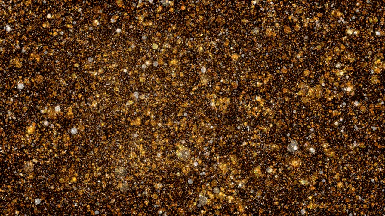 brilho dourado abstrato com bokeh.